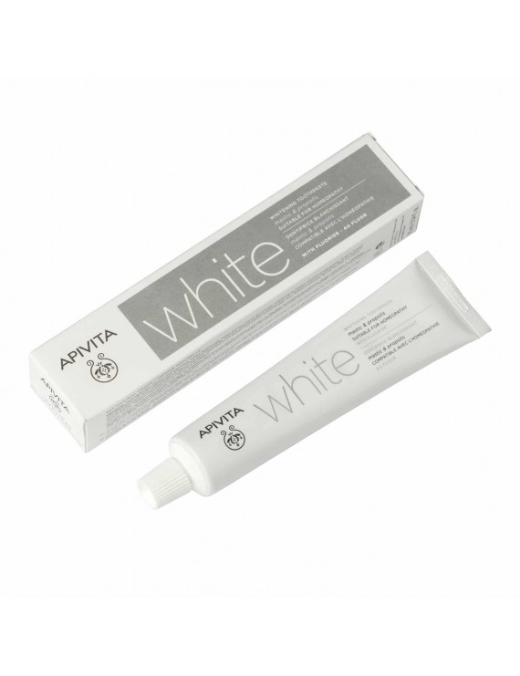 Apivita Natural Dental Care  White με μαστίχα & πρόπολη (75ml)