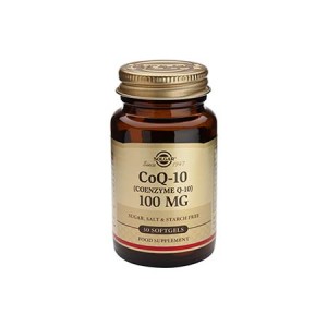 Solgar Coenzyme Q-10 100mg Συμπλήρωμα Διατροφής Συνένζυμο Q-10 30 Φυτικές Κάψουλες