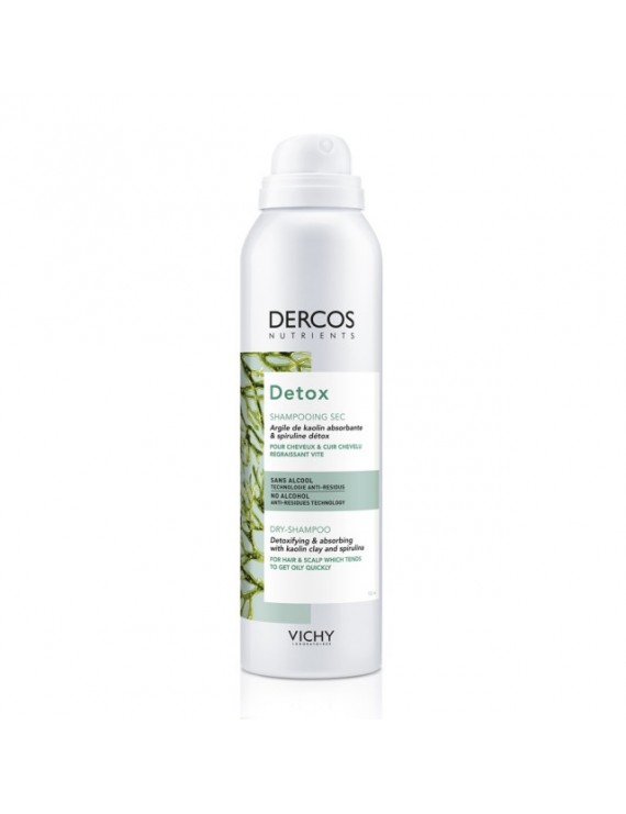 Vichy Dercos Nutrients Detox Dry Shampooing Sec Ξηρό Σαμπουάν Μαλλιών 150ml