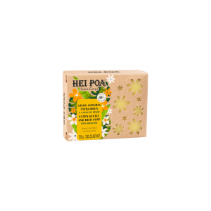 Hei Poa Extra Gentle & Rich Soap Monoi Oil Απαλό Ενυδατικό Σαπούνι για Όλο το Σώμα, 100gr