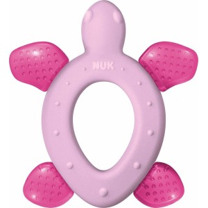 NUK Δακτύλιος Οδοντοφυΐας Cool All-Around 3m+ Χελωνάκι Ροζ