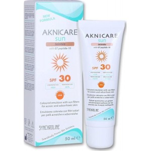 Synchroline Aknicare Sun Teintee SPF 30 Cream 50ml