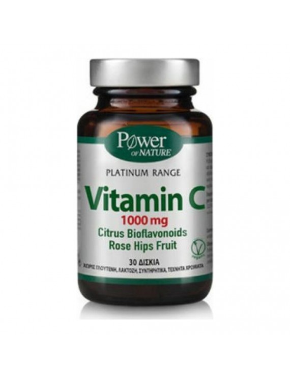 Power of Nature Platinum Range Vitamin C 1000 mg 20 tabs