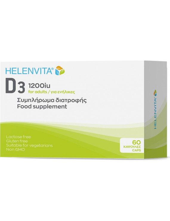 Helenvita Vitamin D3 1.200IU, 60caps