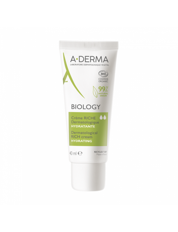 A-DERMA  Biology Dermatological Rich Cream Hydrating | 40ml
