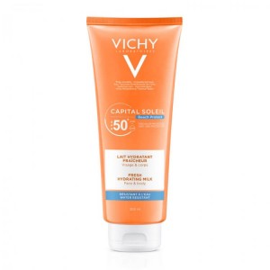 Vichy Capital Soleil Beach Protect SPF50+ Fresh Hydrating Milk Face & Body 300ml