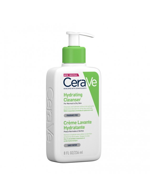 Cerave Hydrating Cleanser Κρέμα Καθαρισμού για Κανονική- Ξηρή Επιδερμίδα 1L