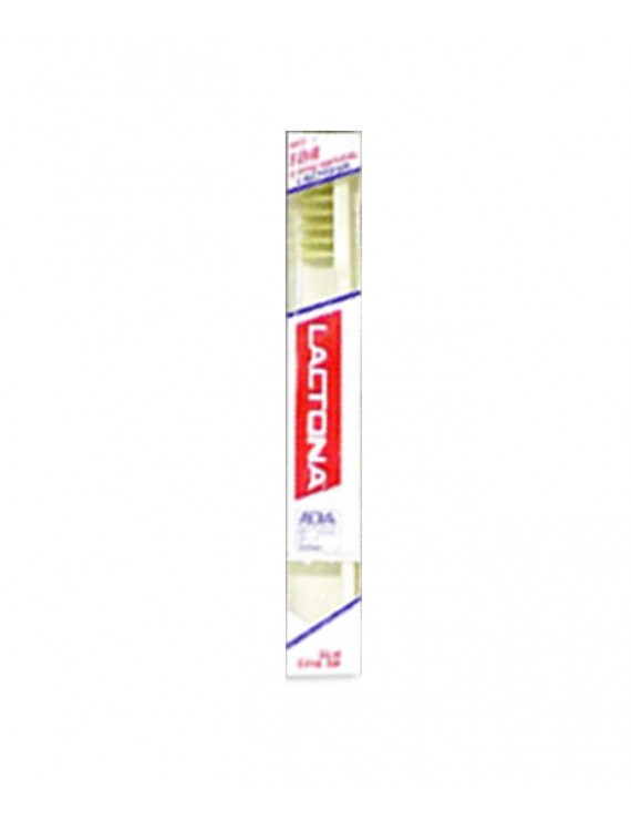 Lactona Medium Νο18 - Οδοντόβουρτσα Με Φυσικές Τρίχες, 1 τεμάχιο