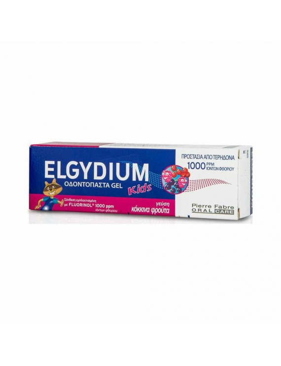 Elgydium Kids Red Berries Οδοντόκρεμα 50 ml 