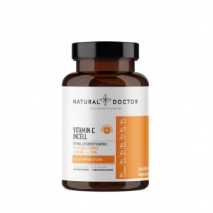 Natural Doctor Vitamin C Incell Συμπλήρωμα Διατροφής Για Το Ανοσοποιητικό 120 Φυτικές Κάψουλες