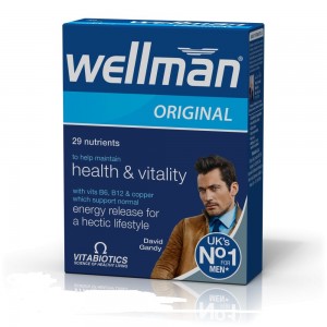 Vitabiotics Wellman Original Πολυβιταμινούχο Σκεύασμα 30 tabs 