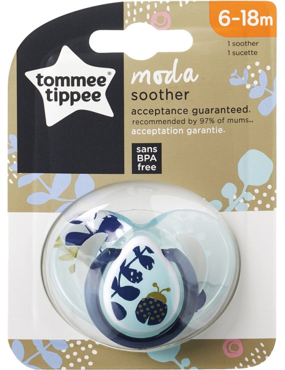 Tommee Tippee Πιο Κοντά Στη Φύση Moda Soother (6 - 18 Μήνες) - Αγορια