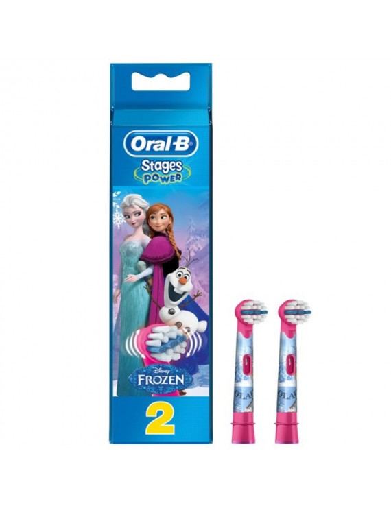 ORAL-B - Stages Power Frozen Ανταλλακτικά Ηλεκτρικής Οδοντόβουρτσας | 2τμχ