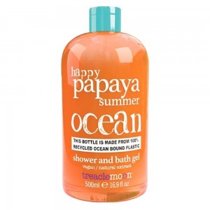 Treaclemoon Happy Papaya Summer Αφρόλουτρο με Άρωμα Παπάγια, 500ml