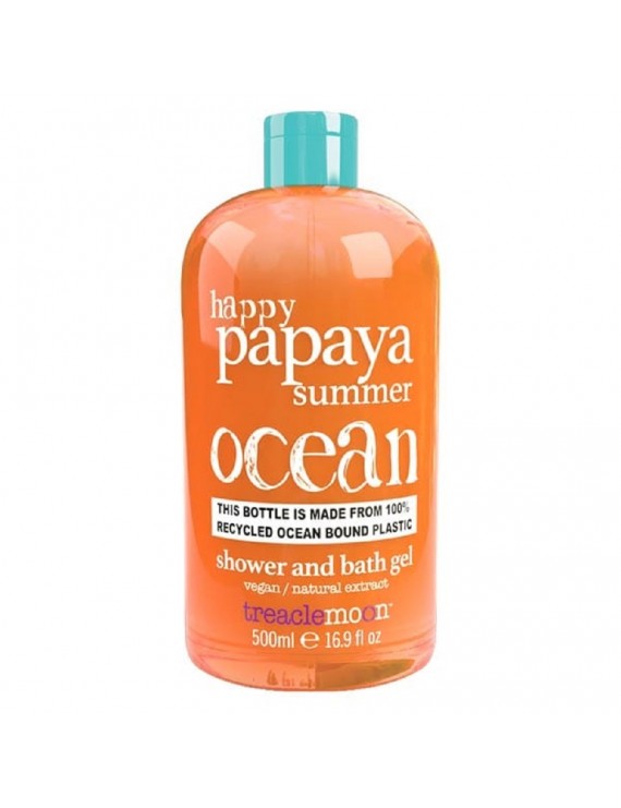 Treaclemoon Happy Papaya Summer Αφρόλουτρο με Άρωμα Παπάγια, 500ml