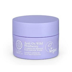 Natura Siberica Anti-OX Wild Blueberry Overnight Renewing Face Cream-Mask Μάσκα Νυκτός, 50ml