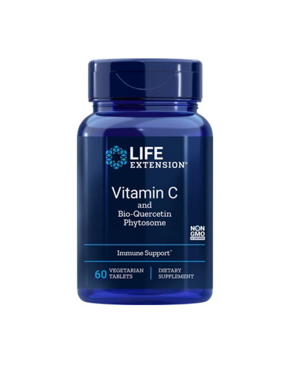Life Extension VITAMIN C Bio-Quercetin Phytosome 1000mg 60vegetarian Tablets