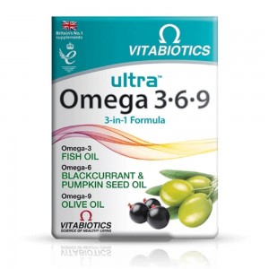 Vitabiotics Ultra® Omega 3-6-9 Ωμέγα 3-6-9, 60caps