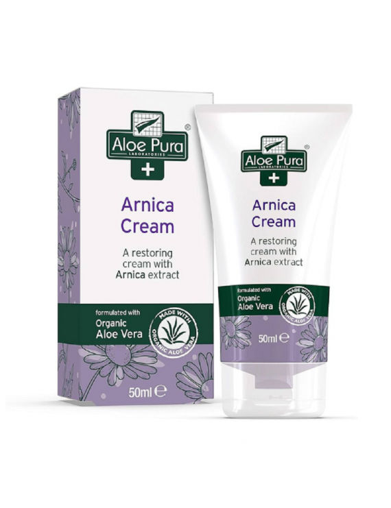 Optima Aloe Pura Arnica Cream Καταπραϋντική Κρέμα Άρνικα, 50ml