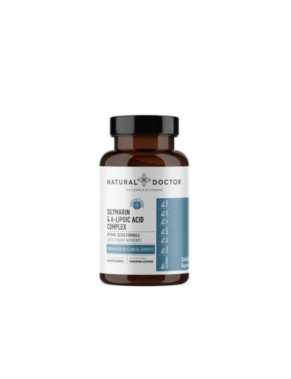 Natural Doctor Silymarin & A-Lipoic Acid Complex (Healthy Liver) 90 vcaps