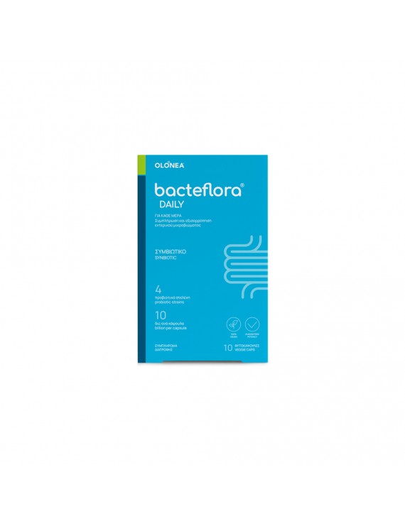 BacteFlora Προβιοτικό & Πρεβιοτικό Συμπλήρωμα Διατροφής, 30vcaps