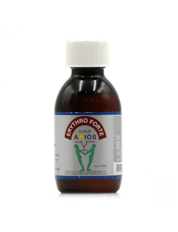 ErythroForte C Syrup Classic Σιρόπι για το Βήχα & το Πονόλαιμο με Μέλι & Βιταμίνη C 150ml