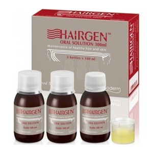 Boderm Hairgen Oral Solution Συμπλήρωμα Διατροφής για Υγιή Μαλλιά & Δέρμα, 3x100ml