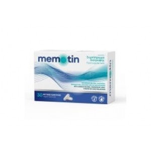 Memotin Συμπλήρωμα Διατροφής για την Αντιμετώπιση των Εμβοών και την Ενίσχυση της Μνήμης, 30 vcaps