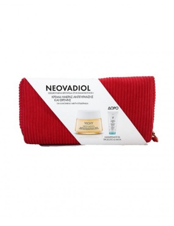 VICHY PROMO Neovadiol Menopause Day Cream Κρέμα Ημέρας για την Εμμηνόπαυση 50ml ΔΩΡΟ Γαλάκτωμα Καθαρισμού 3 σε 1 100ml