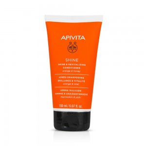 APIVITA Shine & Revitalizing Conditioner Κρέμα Λάμψης & Αναζωογόνησης Πορτοκάλι & Μέλι (150ml)