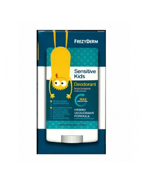 Frezyderm Kids Sensitive Deodorant Max Protection Παιδικό Αποσμητικό Στικ, 40ml