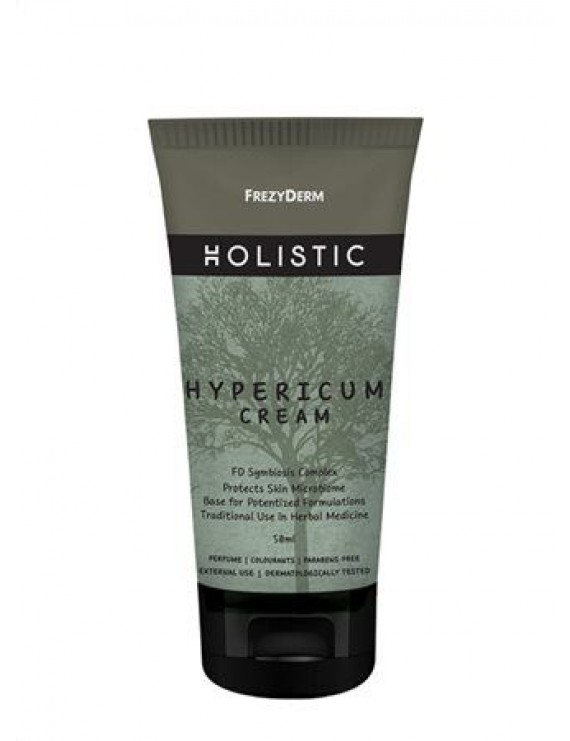 Frezyderm Holistic Hypericum Cream Κρέμα με Βάλσαμο για Πρόσωπο & Σώμα για Μείωση Ερεθισμών & Αναδομητική Δράση, 50ml