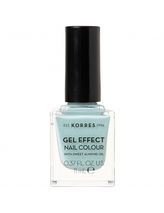 Korres Nail Colour Gel Effect with Almond Oil Phycology-Βερνίκι Νυχιών No39, 11ml