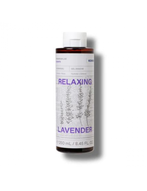 Korres Relaxing Lavender Showergel Αφρόλουτρο Λεβάντα για Καθημερινή Ενυδάτωση & Χαλάρωση, 250ml