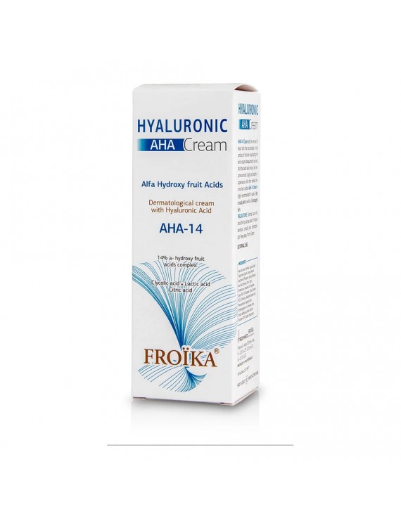 Froika Hyaluronic AHA-14 Cream - Φυσική κρέμα απολέπισης 50ml