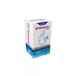 Quest Pregnall Bio-Lact Πολυθρεπτικό Συμπλήρωμα για Μέγιστη Υποστήριξη κατά τη Διάρκεια της Εγκυμοσύνης & του Θηλασμού, 60+30caps