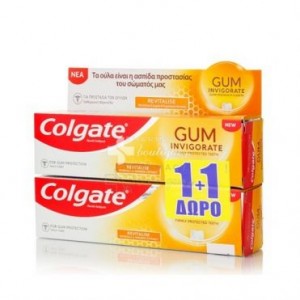 Colgate Gum Invigorate Revitalise 75 ml 1+1 Δώρο 