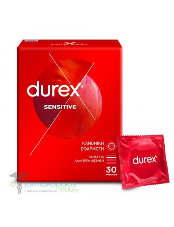 Durex Sensitive Thin Feel 30τμχ 