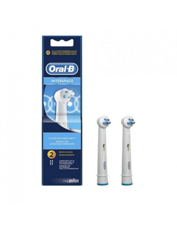 ORAL-B Interspace Brush Heads Ανταλλακτικά Μεσοδόντιου Καθαρισμού 2τμχ