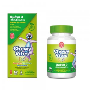 Chewy Vites Kids Omega 3 & Multivitamins, 60 gummies
