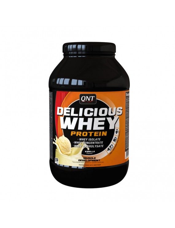 QNT Delicious Whey Protein Powder Vanilla 908gr