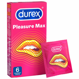 Durex Προφυλακτικά Pleasuremax 6τεμ