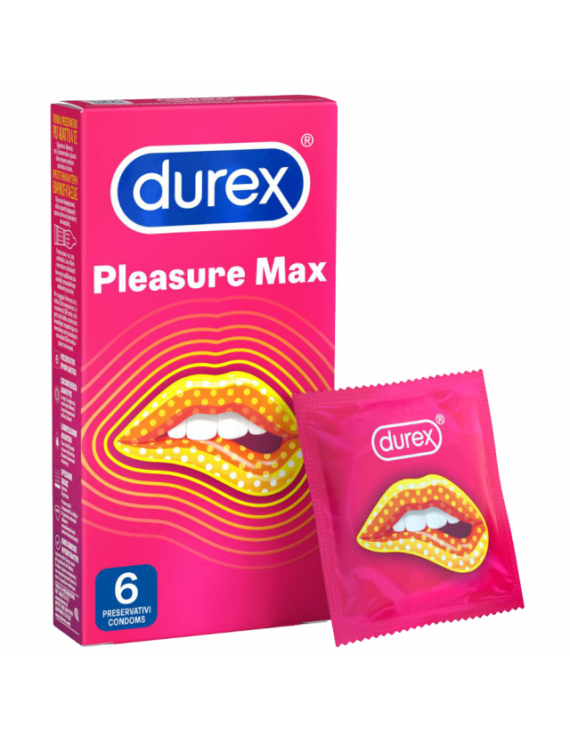 Durex Προφυλακτικά Pleasuremax 6τεμ