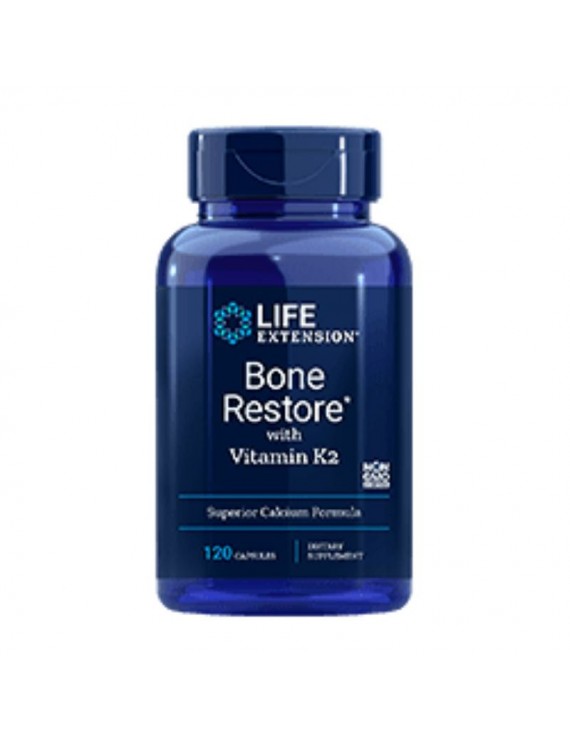 Life Extension Bone Restore with vitamin K2 120 caps