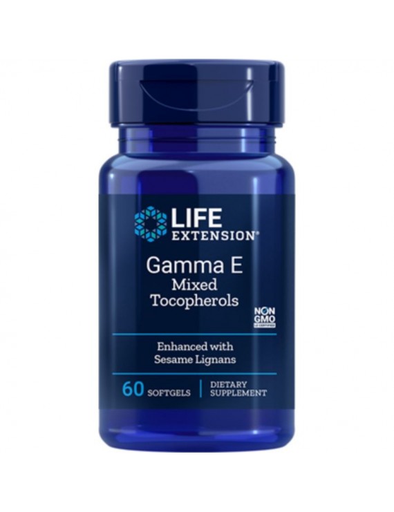 Life Extension Gamma Ε Tocopherol with Sesame Lignans Καταπολέμηση της Γήρανσης 60 softgels