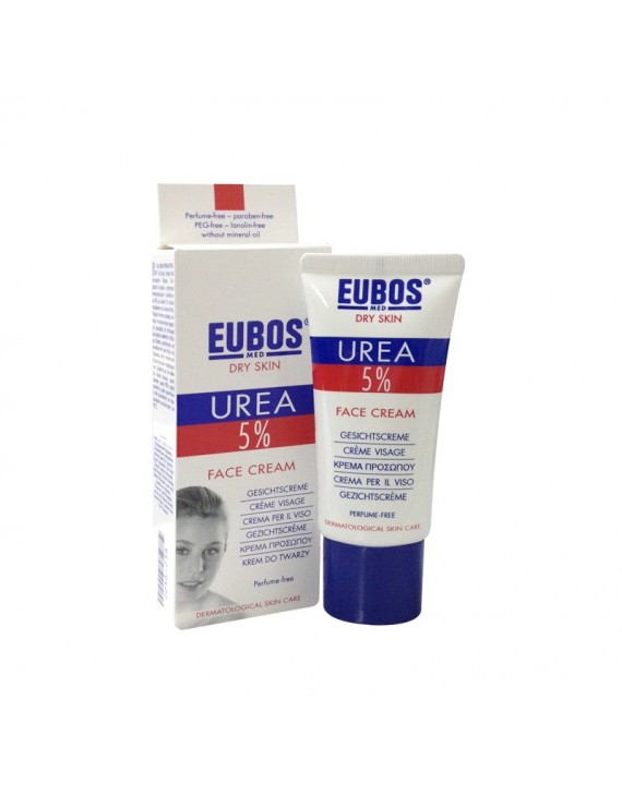 Eubos Urea 5% Face Cream Κρέμα Προσώπου με Ουρία 5%, 50ml 
