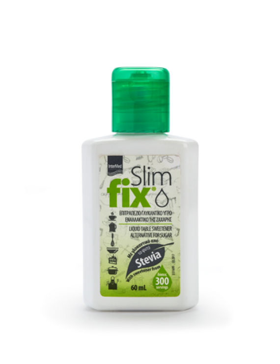 Intermed SlimFix Υγρό Γλυκαντικό με Στέβια, 60 ml