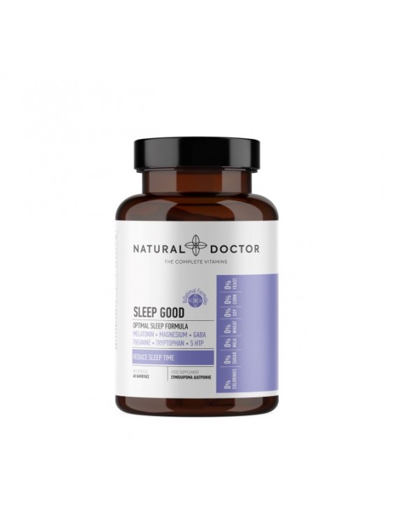 Natural Doctor Sleep Good Συμπλήρωμα Διατροφής Για Τον Ύπνο 60 Κάψουλες
