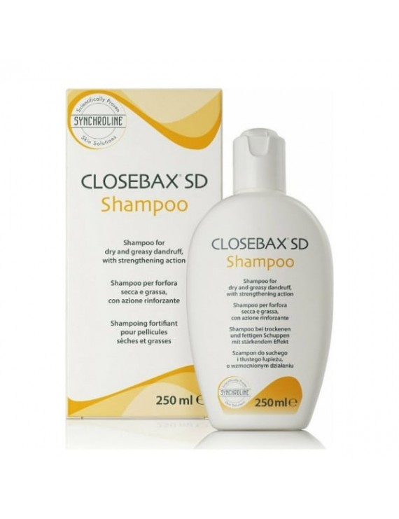 Synchroline Closebax Sd Shampoo Σαμπουάν για Μαλλιά με Λιπαρή ή Ξηρή Πιτυρίδα, 250ml