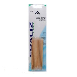 Fraliz Nail Care Sticks F515, Ξύλινα Sticks Για Τη Φροντίδα Των Νυχιών, 10 τεμάχια